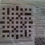 Our first Times crossword.