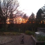 A Larick House sunset - not as spectacular as some but nice to see.