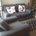 I'll miss the Poang chairs but these are more useful when it's more than just the two of us.