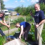 Working the visitors. That's what it's all about!